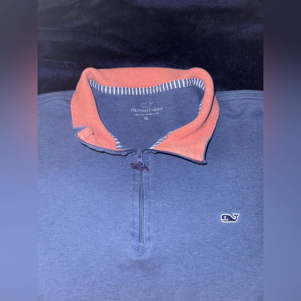 Vineyard vines pullover zip up men’s XL